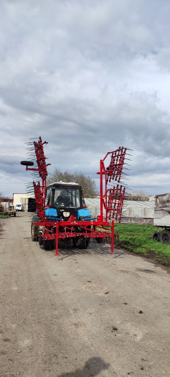 Борона пружинна, борона штригельна від 3м