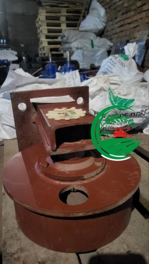 Ролік поворотний похилого транспортеру голий