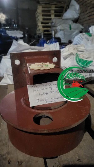 Ролік поворотний похилого транспортеру голий