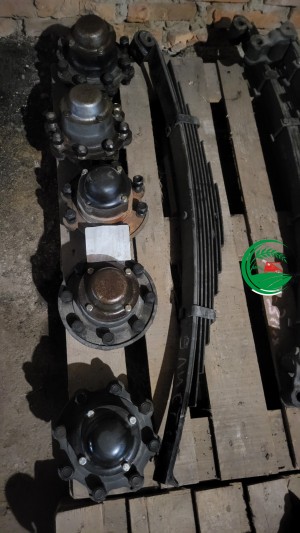 Ресора 9 листів ПРТ та КТУ-10 в зборі (посиленна)