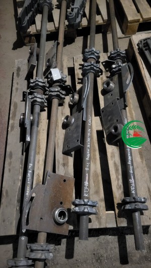 Вал ведучий якірного транспортеру в зборі КТУ 50.0900 (лита зірочка)