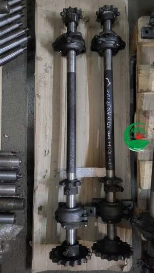 Вал приводу бітерів ПРТ 10.02.608 в зборі